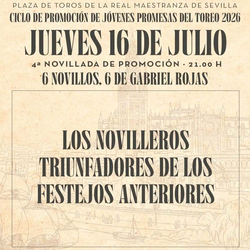 Corrida de toros - Novilleros triunfadores de los festejos anteriores