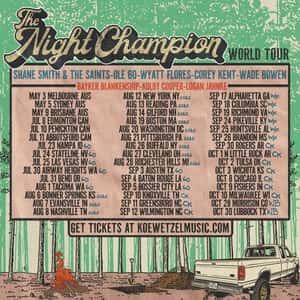 Bayker Blankenship - The Night Champion World Tour