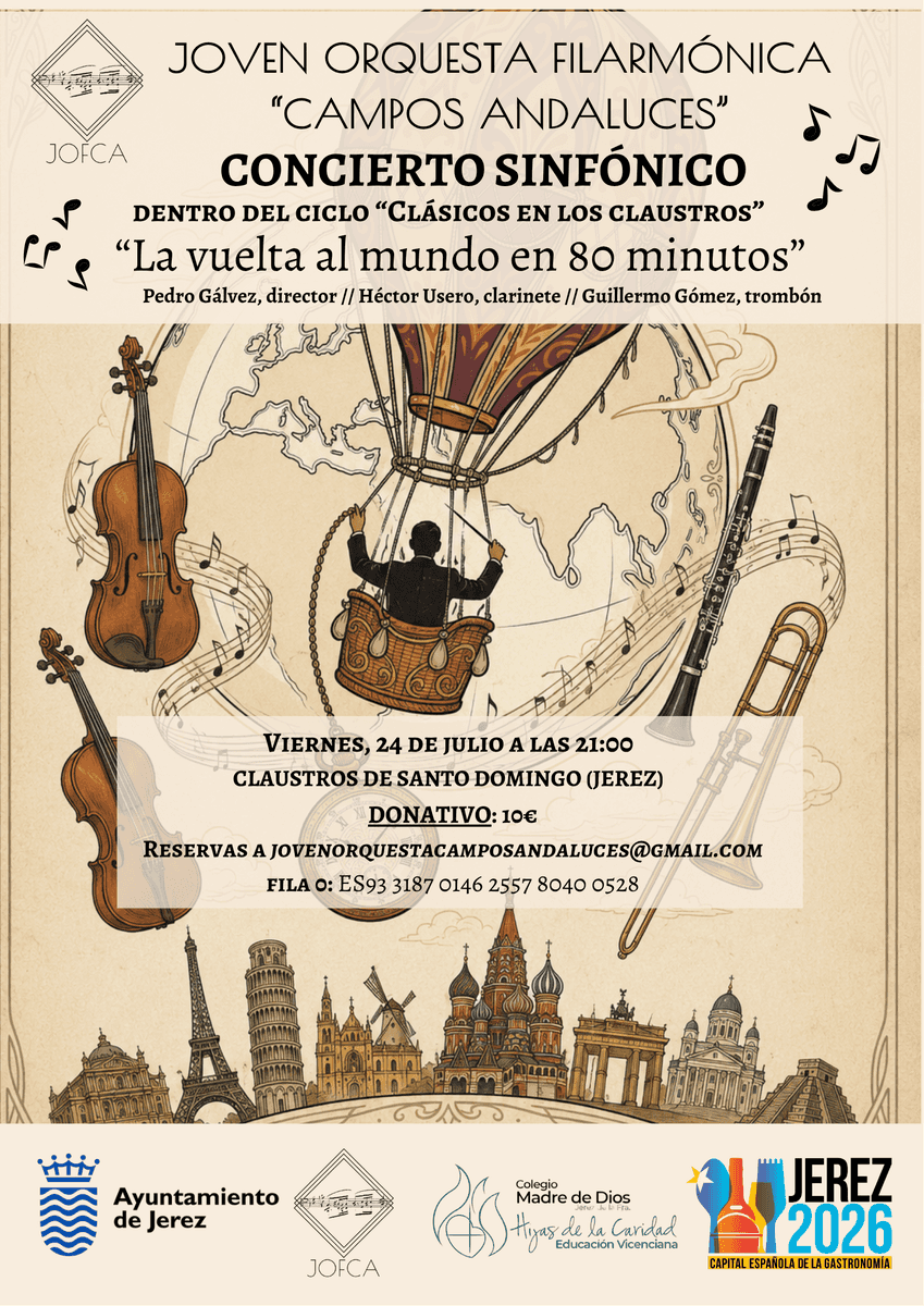 Concierto Sinfónico Joven Orquesta Campos Andaluces