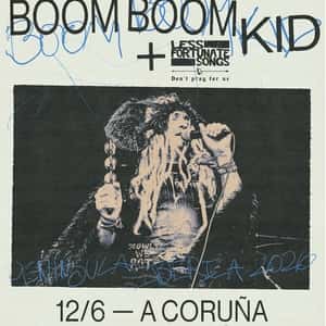 Concierto de Boom Boom Kid en A Coruña