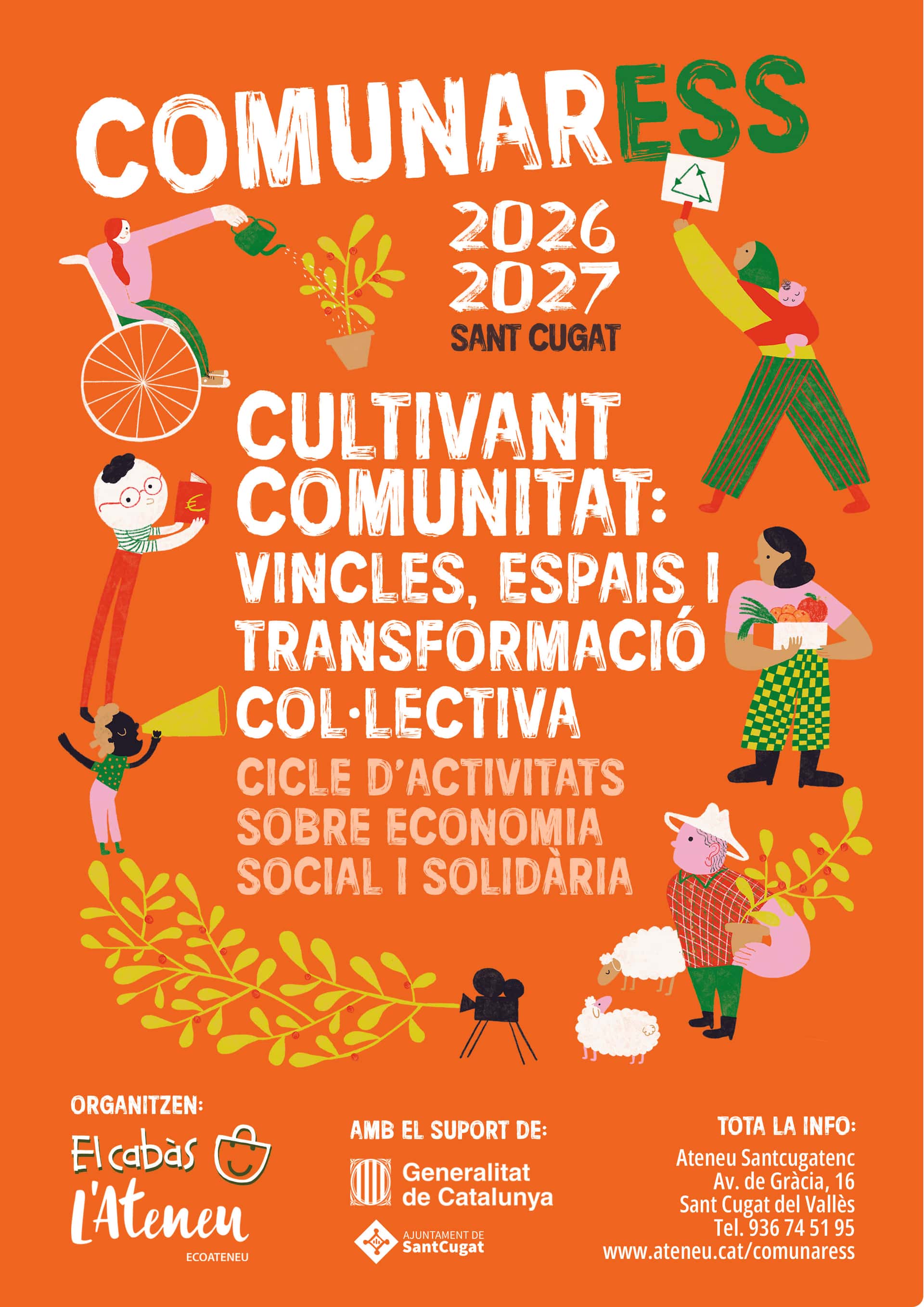 Cicle d'activitats sobre economia social i solidària. Tallers educatius per a infants Bombes de llavors