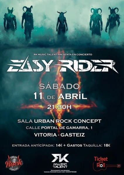 Easy Rider en Vitoria - Gira Maniphesto