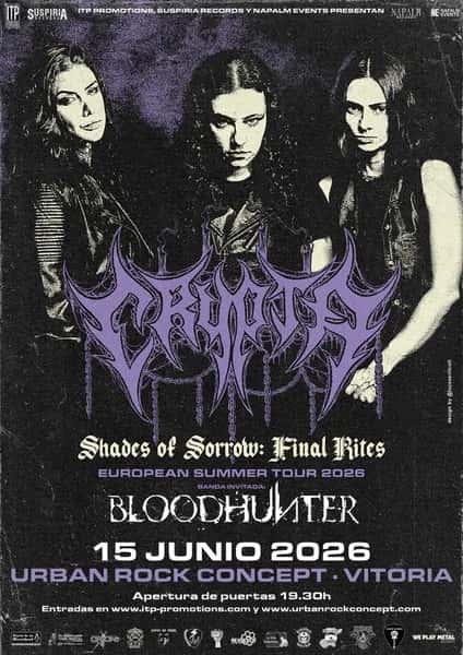 Crypta + Bloodhunter en Vitoria