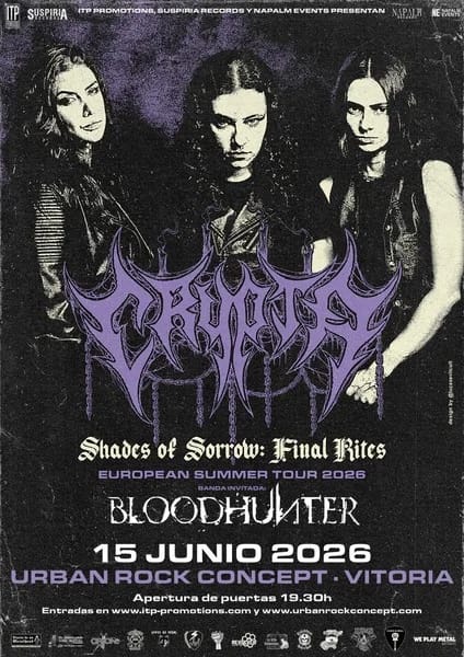Crypta + Bloodhunter en Vitoria