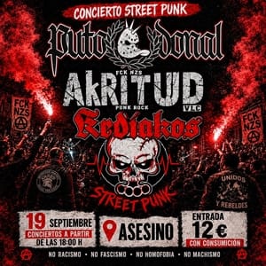Los Puto Donal con Akritud y Krdiakos