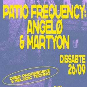 ANGELØ - Patio Frequency