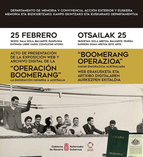 Presentación de la Exposición web y Archivo Digital de la Operación Boomerang