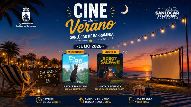 Cine de Verano en la Playa de La Calzada