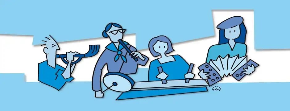 Audición instrumental del alumnado de la Escuela Municipal de Folklore