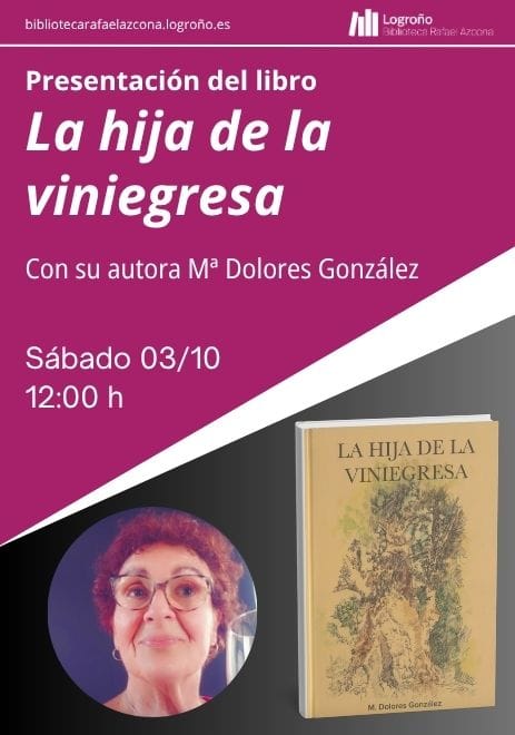 Presentación del libro 'La hija de la viniegresa'