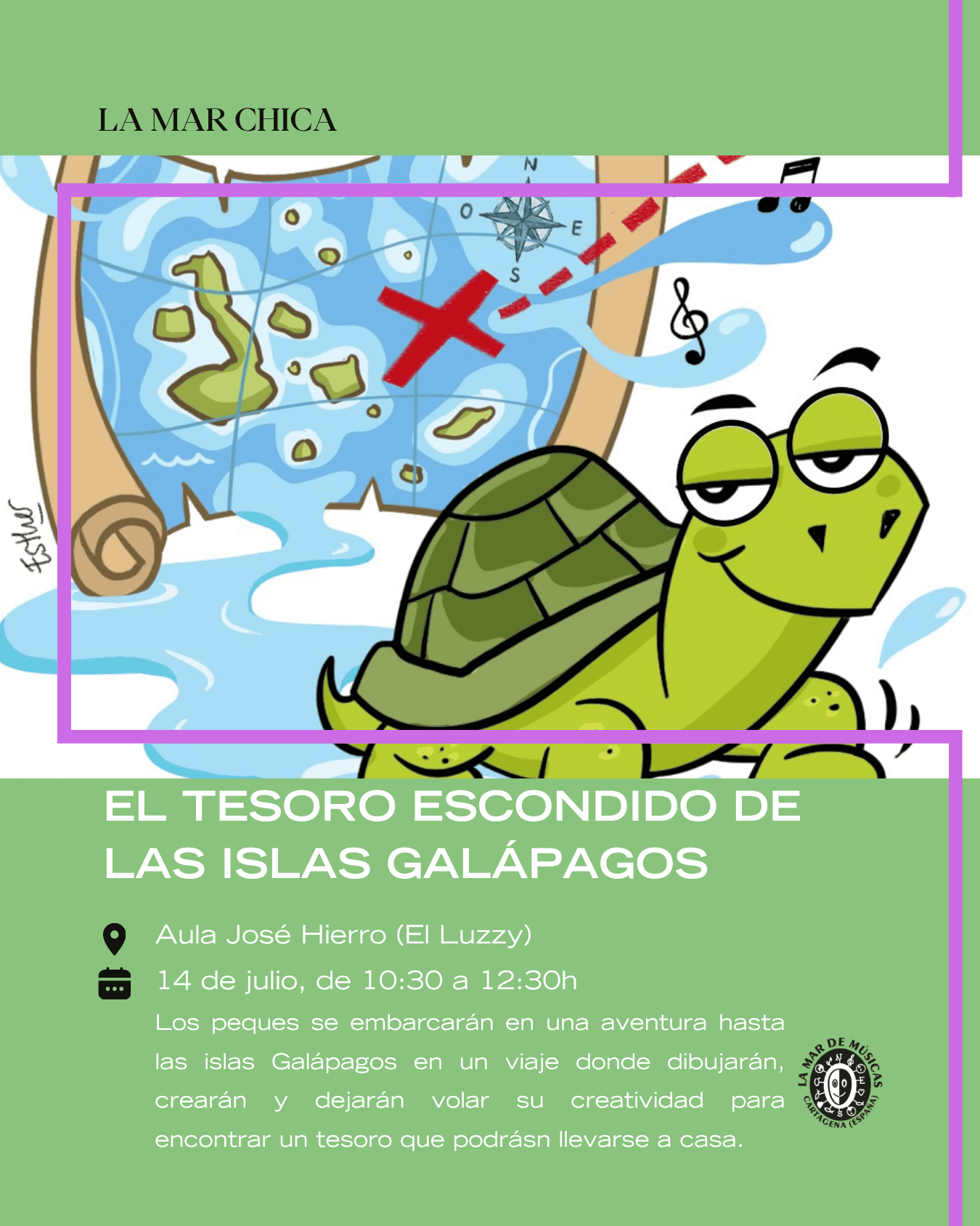 Taller infantil: Mar Chica, el tesoro escondido de las Islas Galápagos