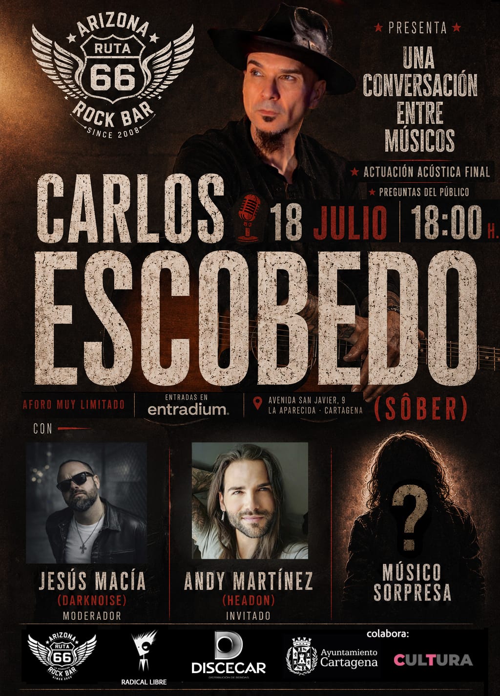 Carlos Escobedo en Arizona Ruta 66