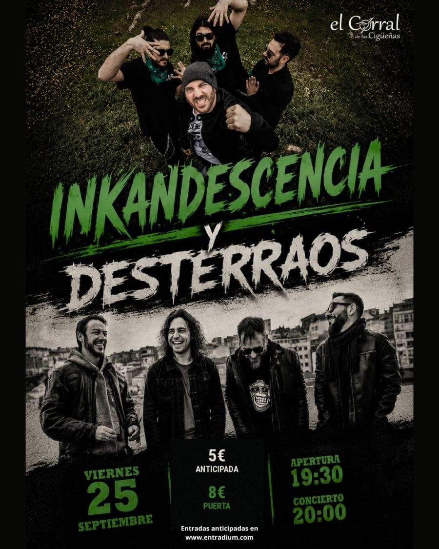 INKANDESCENCIA + DESTERRAOS
