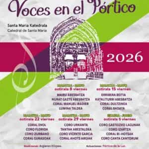 Voces en el pórtico 2026 - 12ª edición