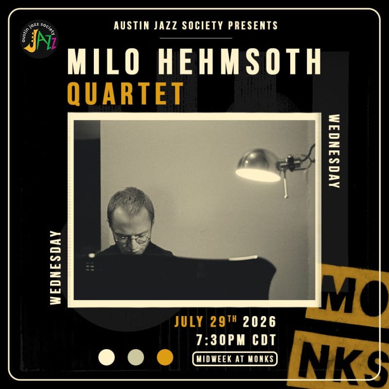 AJS Presents: Milo Hehmsoth Quartet