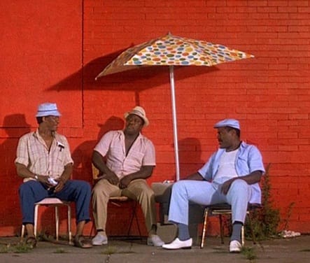 Proyección de Do The Right Thing (1989) - Youngsters at the cinema