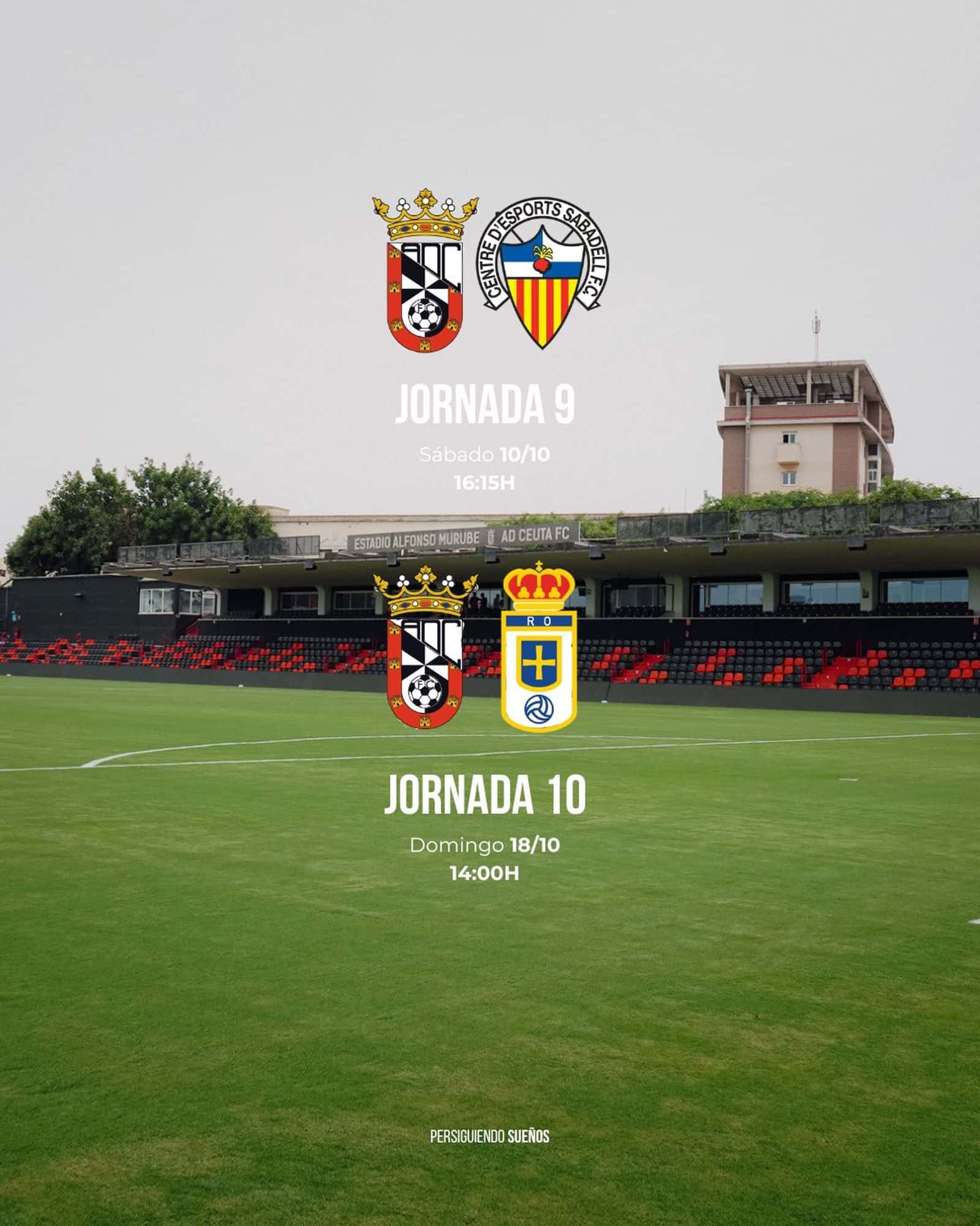 AD Ceuta FC vs CE Sabadell - Liga Hypermotion
