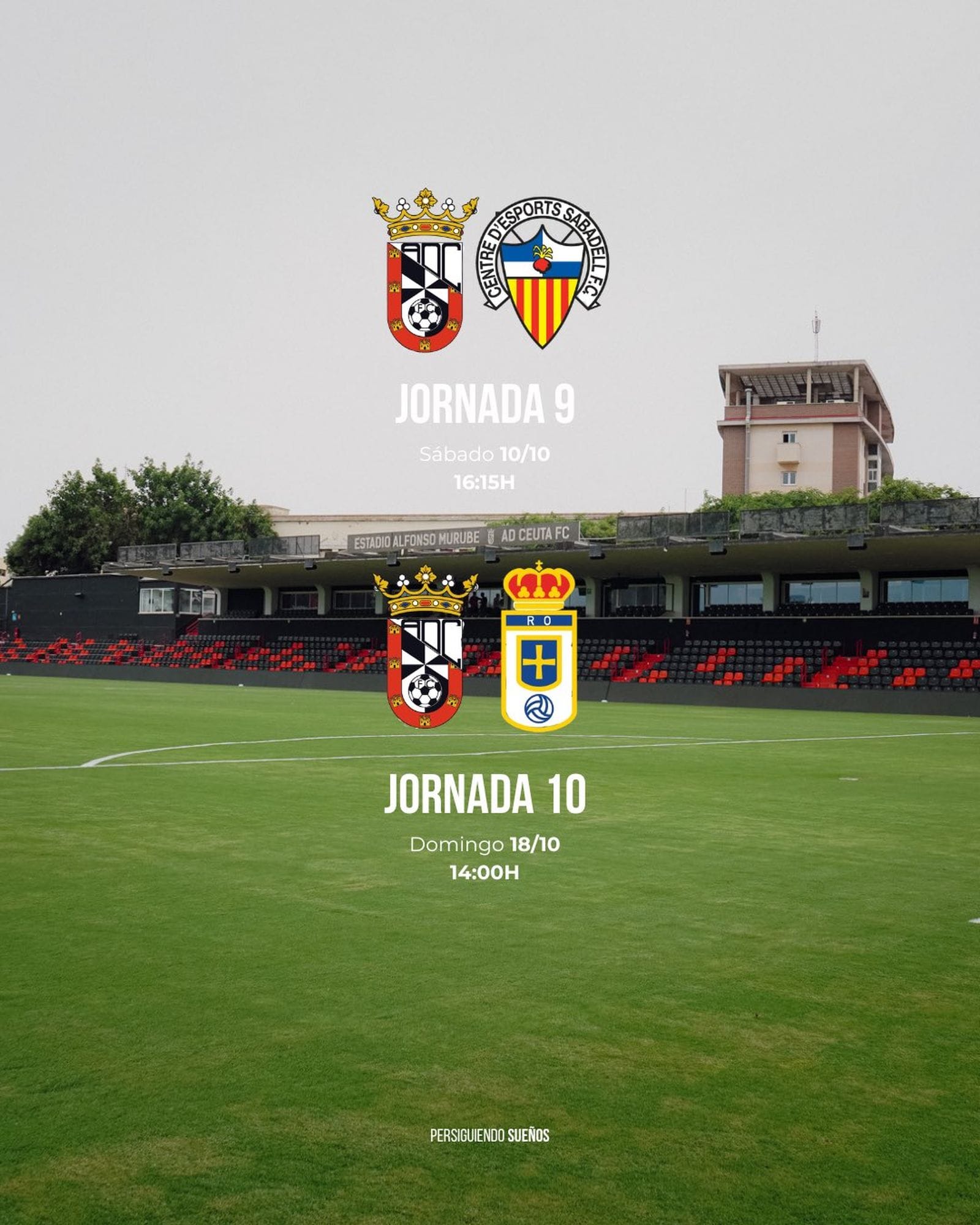 AD Ceuta FC vs CE Sabadell - Liga Hypermotion