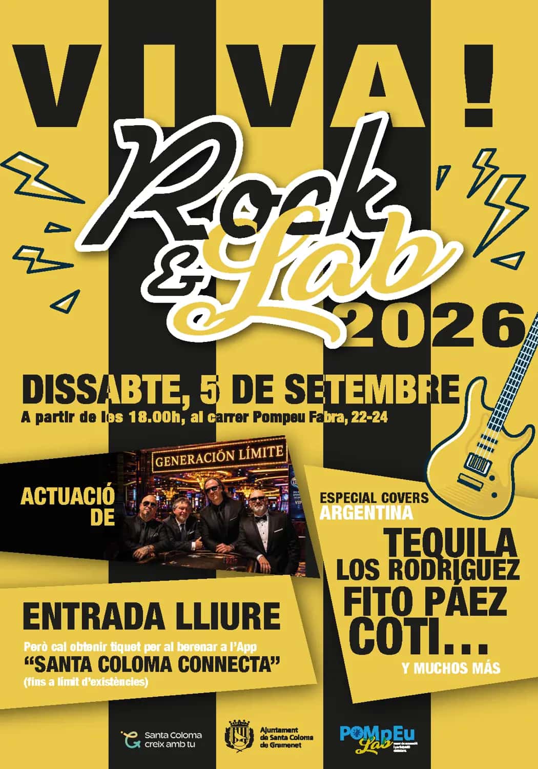 Festa Major d'Estiu 2026 - Rock & Lab