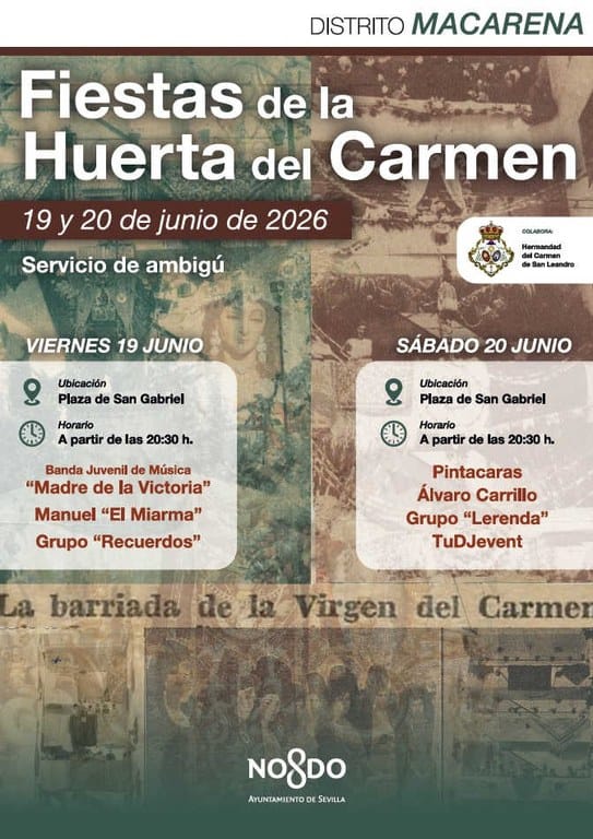 Fiestas de la Huerta del Carmen 2026