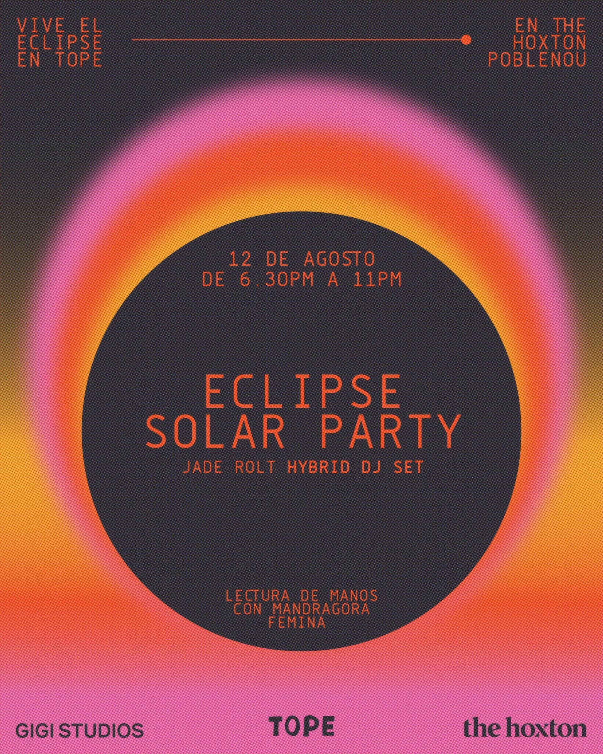 Eclipse Solar Party | Jade Rolt Hybrid DJ Set