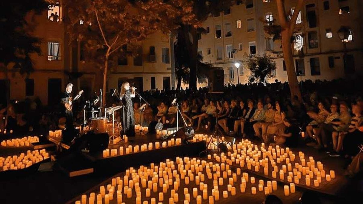 Arganzuela a la luz de las velas