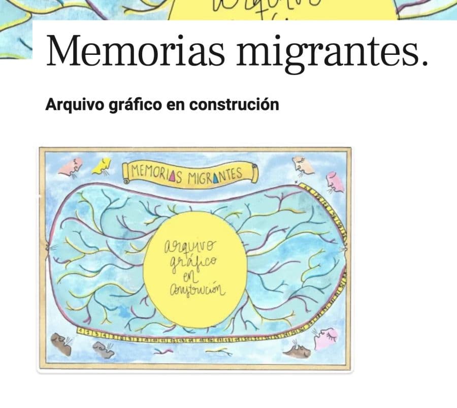 Memorias migrantes. Arquivo gráfico en construción