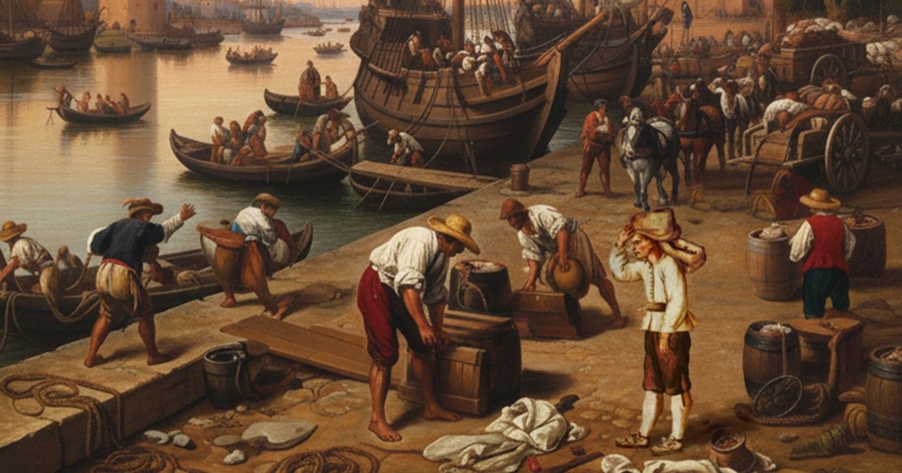 Del Puerto al Paso: Oficios portuarios de la Semana Santa