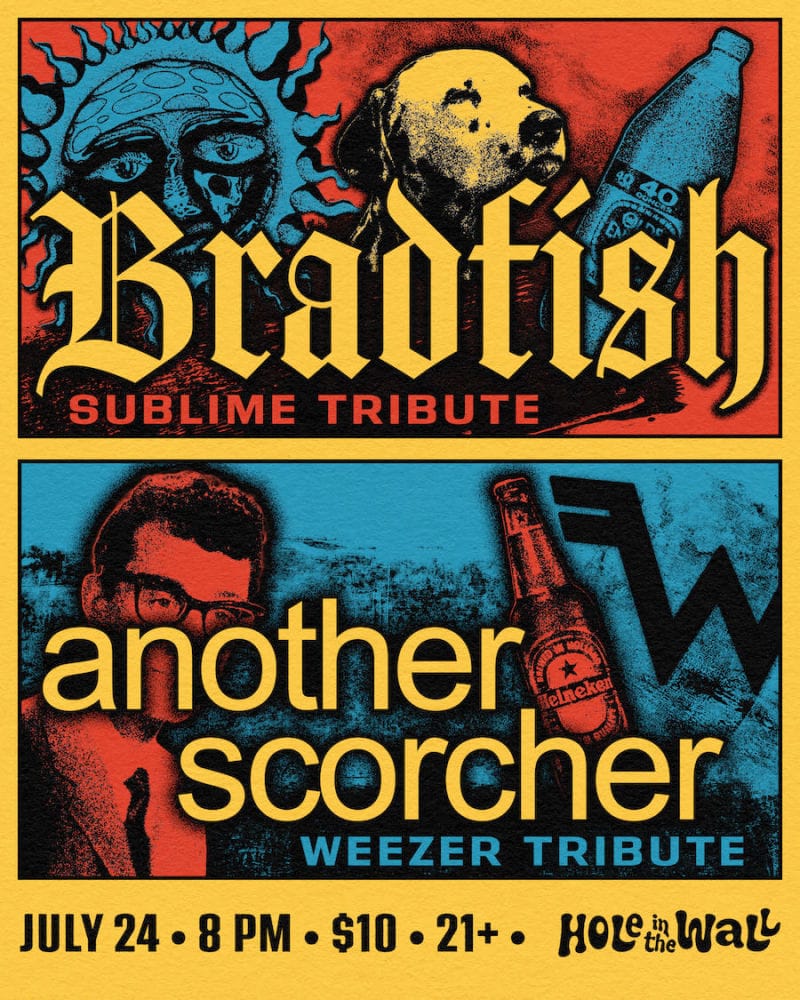 Bradfish (Sublime Tribute) w/ Another Scorcher (Weezer Tribute)