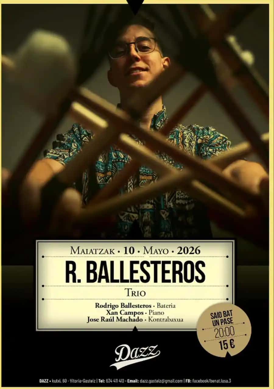 Rodrigo Ballesteros Trío en Dazz