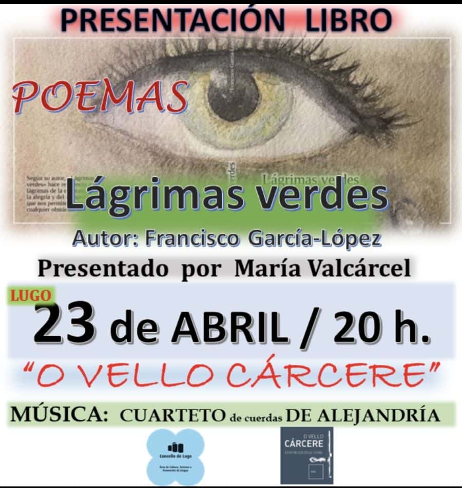 Presentación del libro de poesía 'Lágrimas verdes'