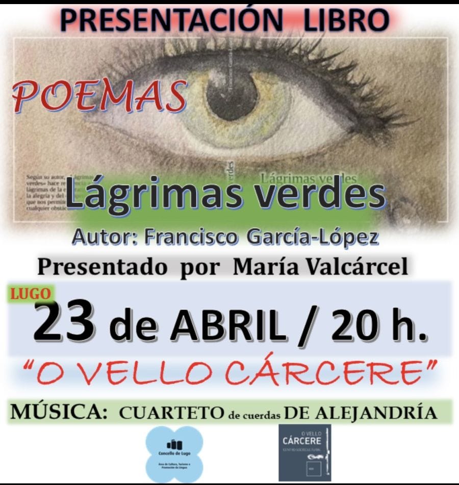 Presentación del libro de poesía 'Lágrimas verdes'