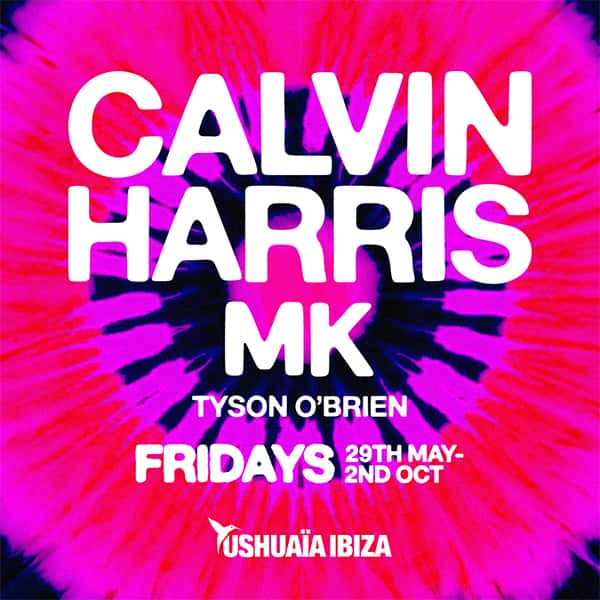 Calvin Harris en Ushuaïa Ibiza