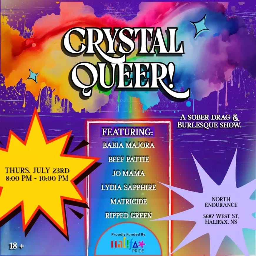 Crystal Queer: Sober Drag & Burlesque Show