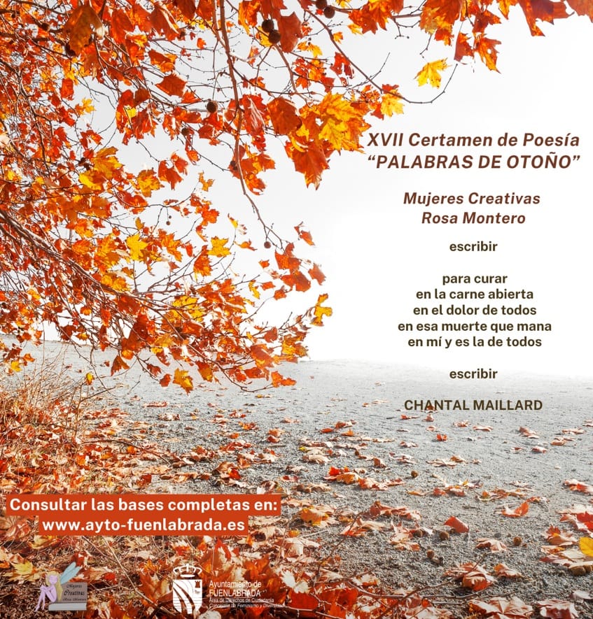 XVII Certamen de Poesía Palabras de Otoño