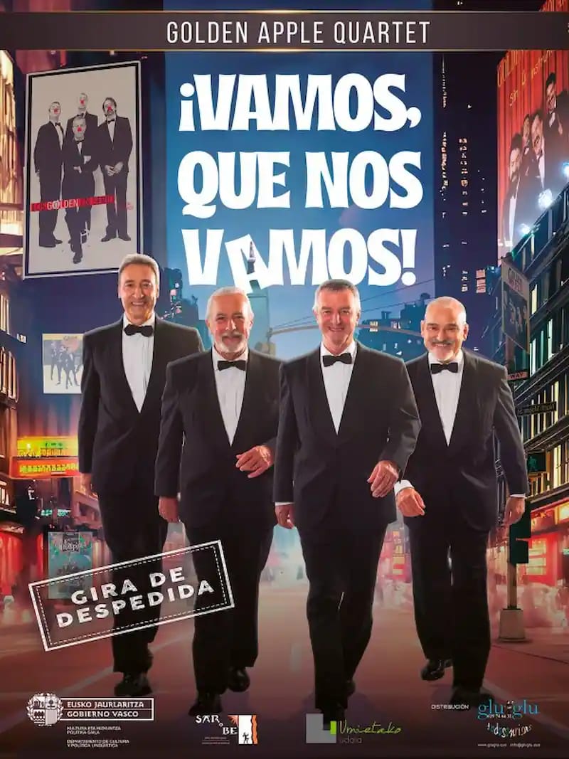 Golden Apple Quartet: ¡Vamos, que nos vamos!