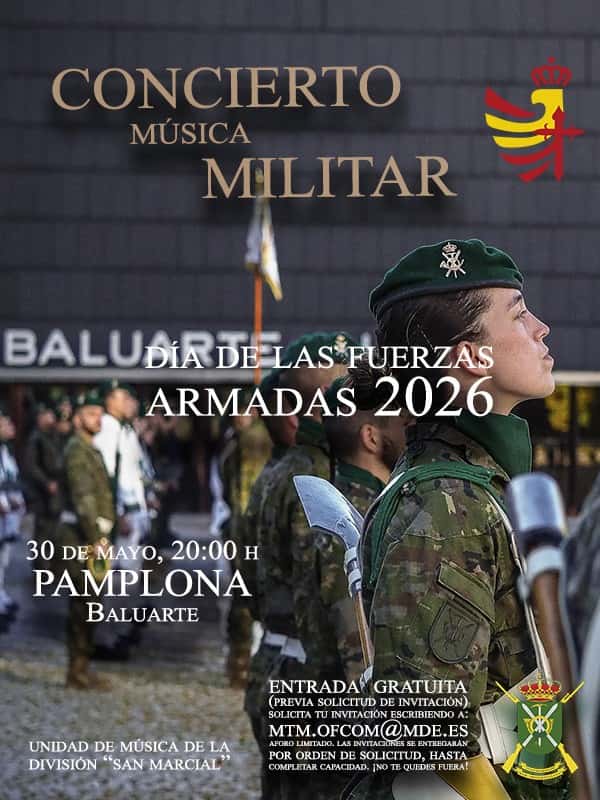Concierto Música Militar 2026