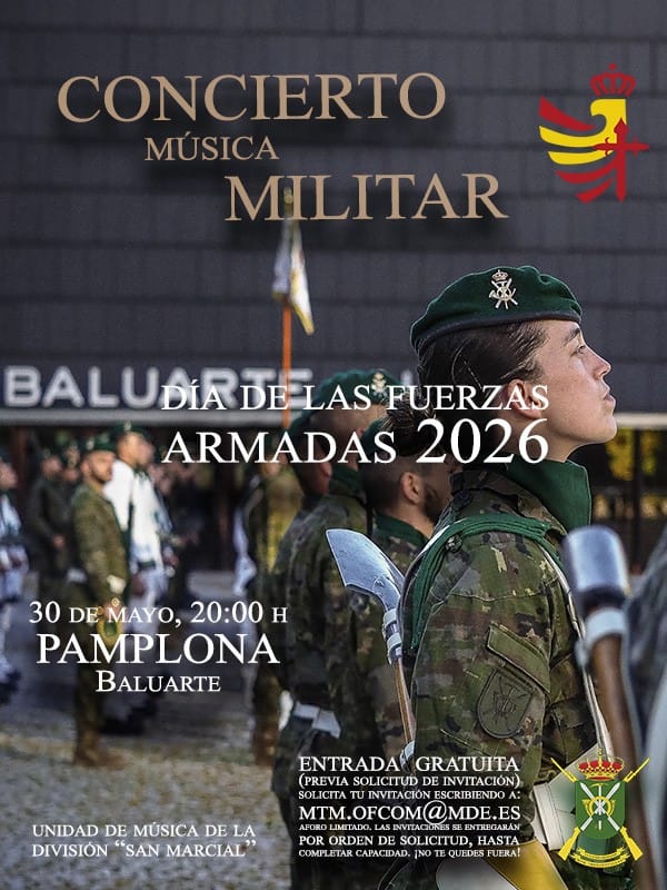 Concierto Música Militar 2026