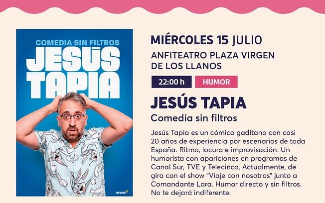 Comedia sin filtros - Jesús Tapia