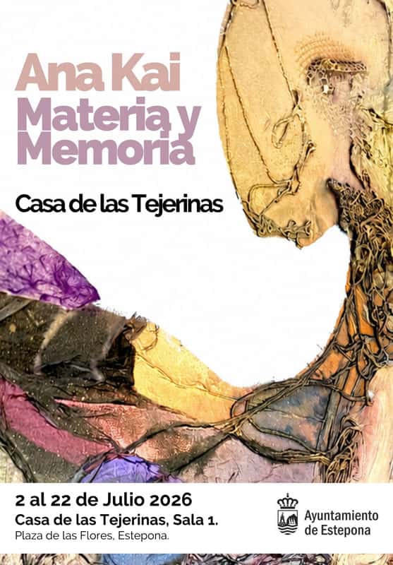 Exposición de pinturas Materia y memoria, de Ana Kai