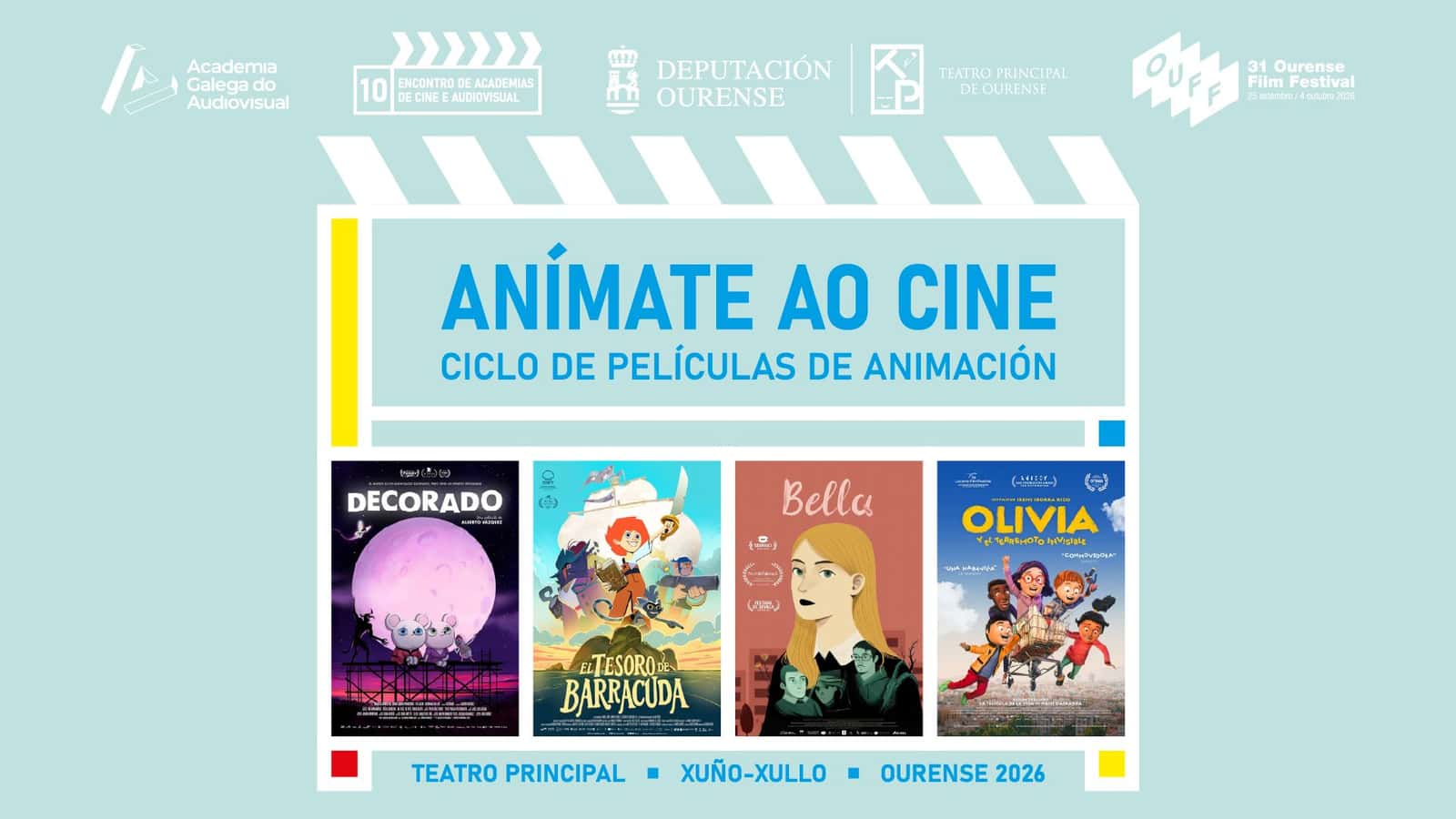 Ciclo Anímate ao Cine: Decorado