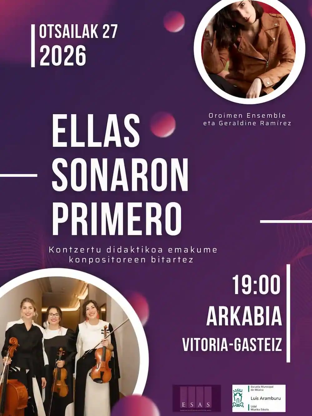 Ellas sonaron primero