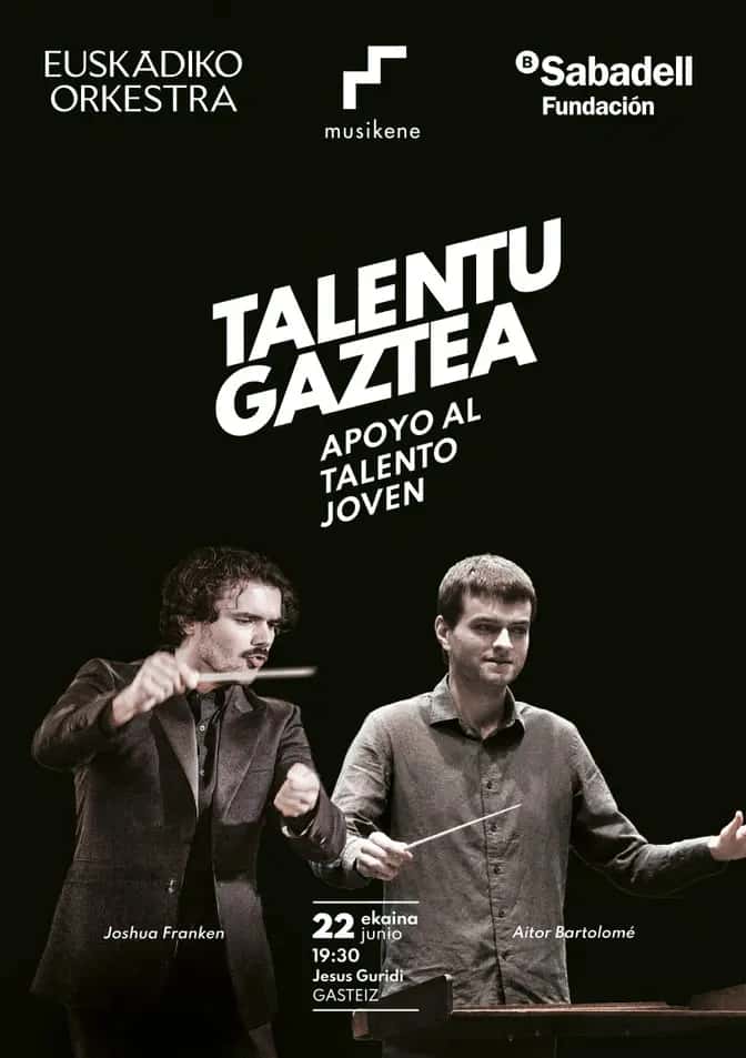 Talentu gaztea. Apoyo al talento joven