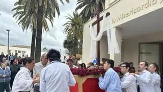 Procesión en vísperas de Semana Santa del Centro Asistencial San Juan de Dios