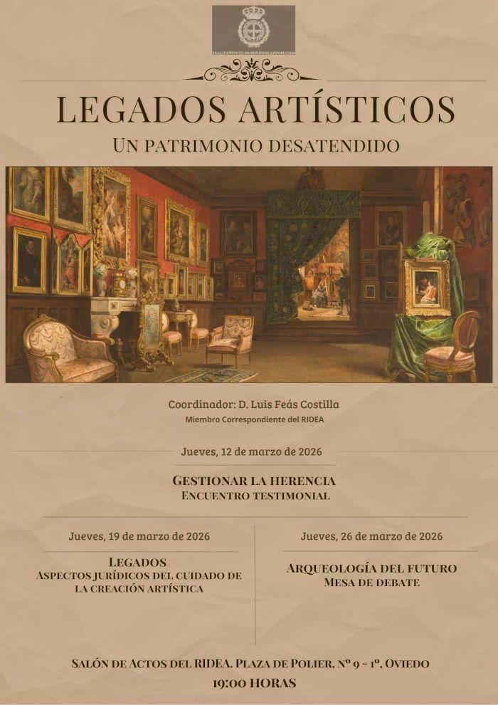 Legados. Aspectos jurídicos del cuidado de la creación artística