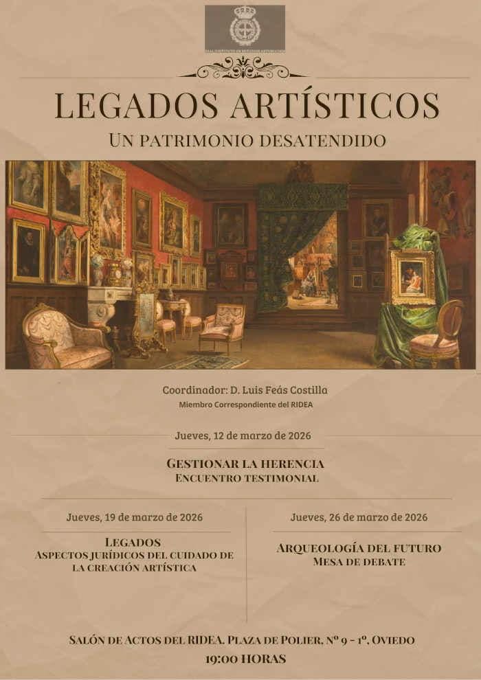 Legados. Aspectos jurídicos del cuidado de la creación artística