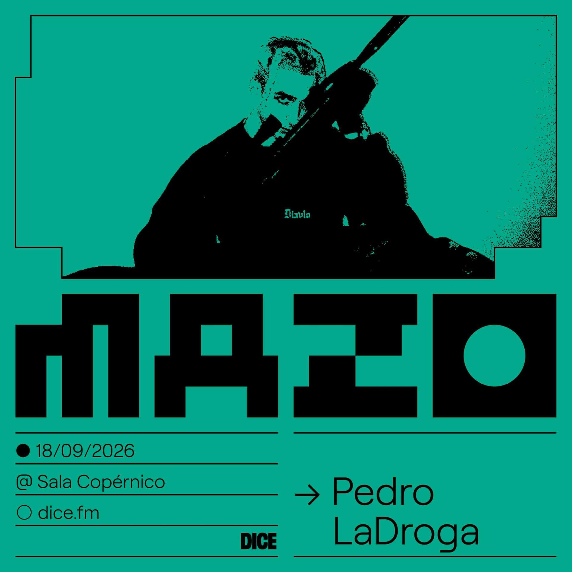 Pedro LaDroga en MAZO