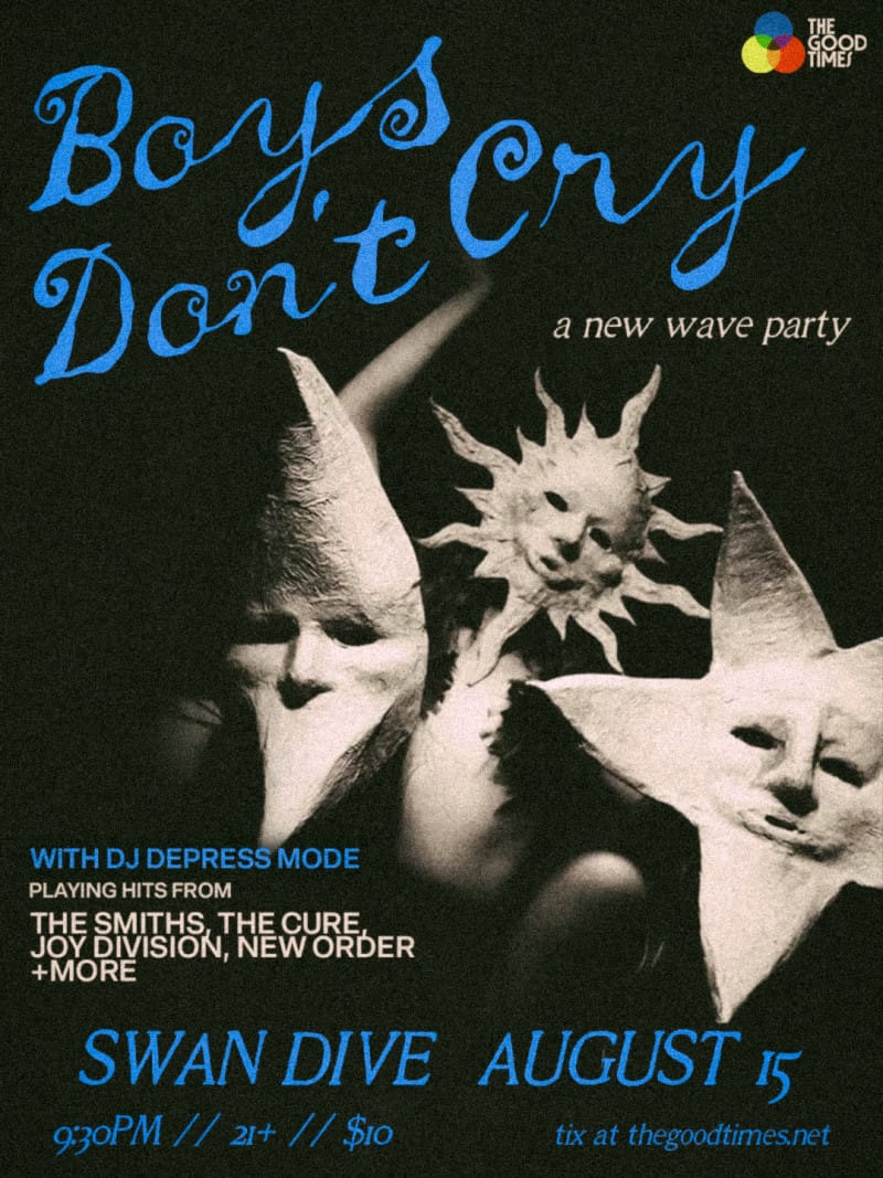 Boys Don't Cry - A New Wave Party