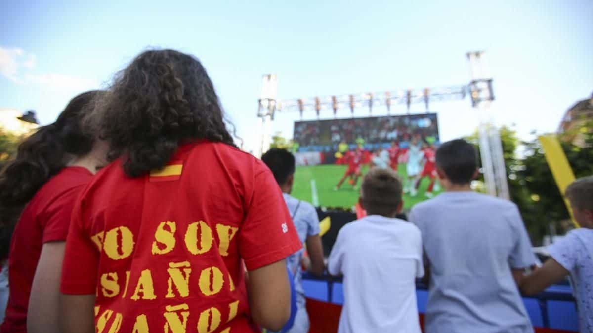 España - Bélgica, cuartos de final del Mundial (Mad Cool)