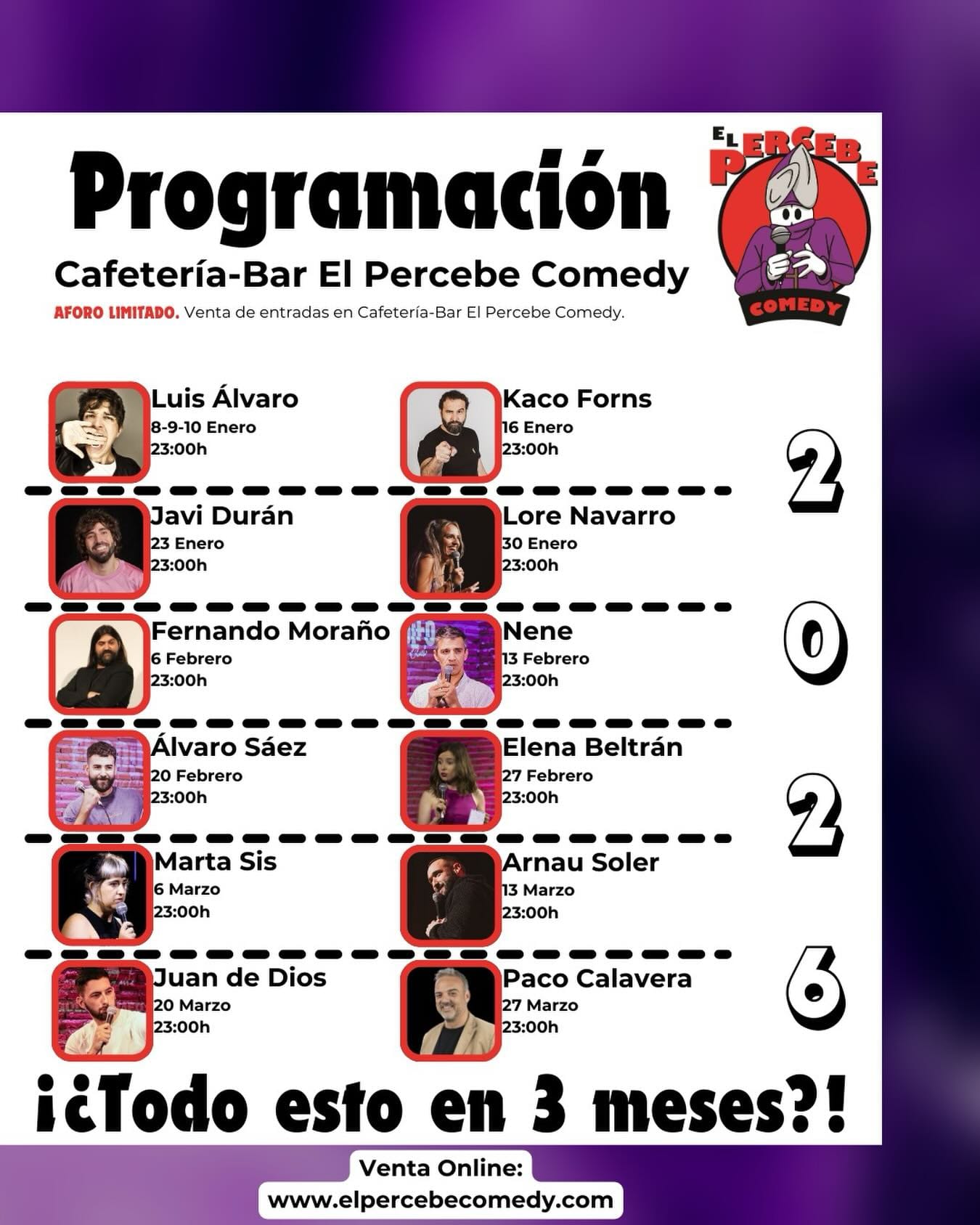 STAND COMEDY UP Paco Calavera